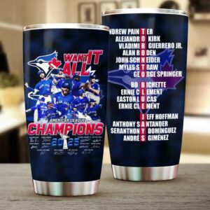 Blue Jays 2025 Champions Commemorative Insulated Tumbler Blue Jays 2025 Champions Commemorative Insulated Tumbler