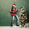 Elvis Presley Acoustic Guitar with Case Ornament Elvis Presley Acoustic Guitar with Case Ornament