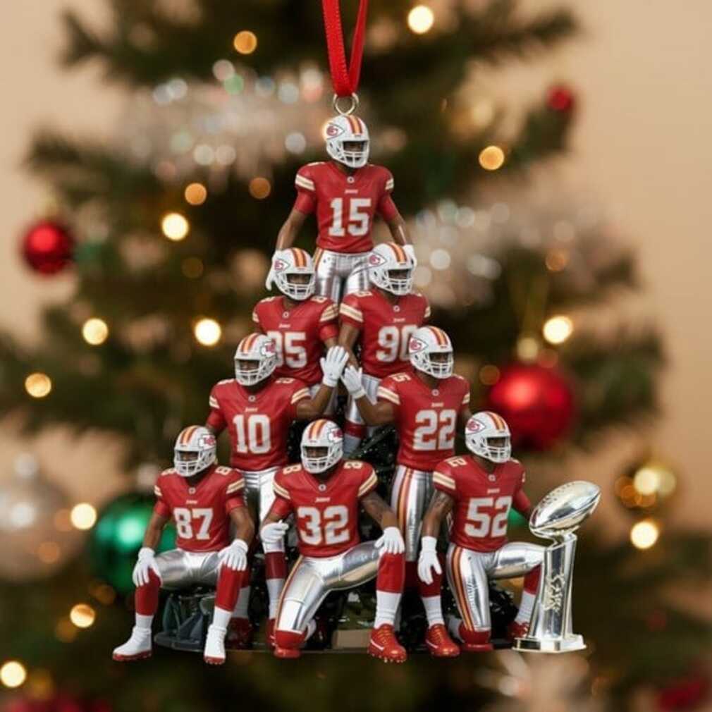 Chiefs Kingdom Champions Christmas Ornament Chiefs Kingdom Champions Christmas Ornament