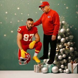 Chiefs Kingdom Christmas Ornament Kelce & Reid Inspiration
