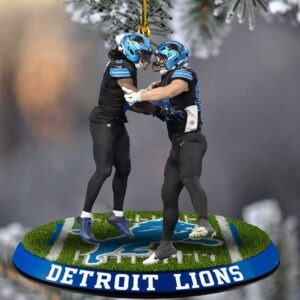 Collectible Detroit Lions Team Holiday Decoration Collectible Detroit Lions Team Holiday Decoration