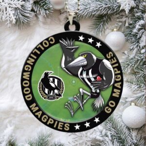 Collingwood Magpies Rear View Mirror Ornament