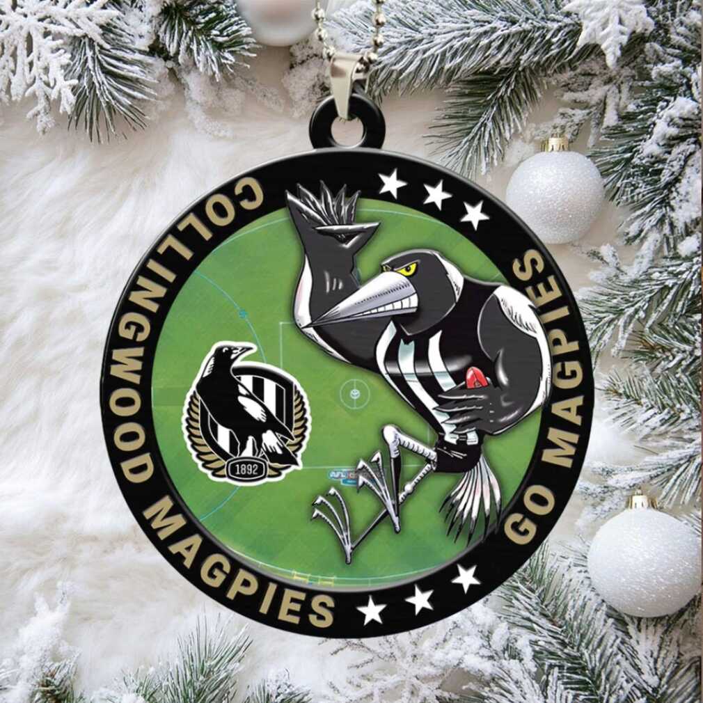 Collingwood Magpies Rear View Mirror Ornament Collingwood Magpies Rear View Mirror Ornament