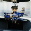 Detroit Lions Snoopy And Woodstock Car Hanging Ornament Detroit Lions Snoopy And Woodstock Car Hanging Ornament