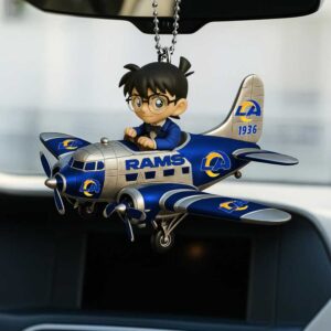 Conan Edogawa LA Rams Vintage Airplane Car Ornament Conan Edogawa LA Rams Vintage Airplane Car Ornament