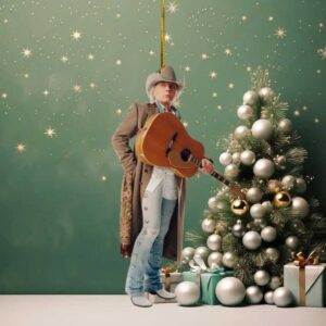 Country Music Legend Dwight Yoakam Christmas Tree Ornament Country Music Legend Dwight Yoakam Christmas Tree Ornament