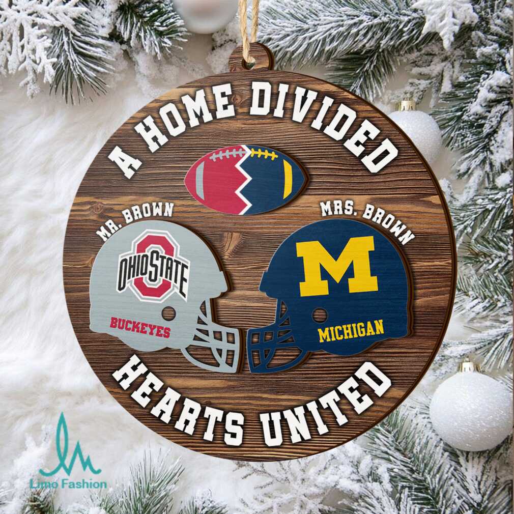 Custom A Home Divided, Hearts United Ornament Custom A Home Divided, Hearts United Ornament