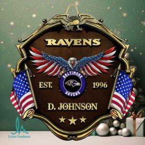 Custom Baltimore Ravens NFL Door Ornament Custom Baltimore Ravens NFL Door Ornament