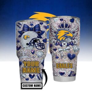 Custom Bling Football Suns Tumbler
