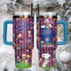 BUF Bills Custom Stanley Cup 40oz. Stainless Steel Travel Tumbler With Handle BUF Bills Custom Stanley Cup 40oz. Stainless Steel Travel Tumbler With Handle