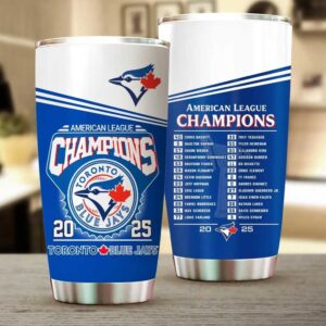 Customizable Toronto Blue Jays Player Roster Travel Tumbler