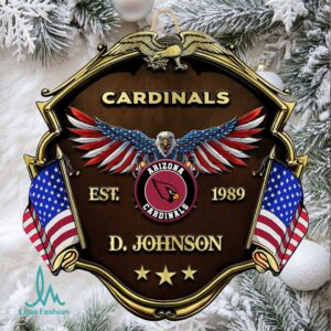 D. Johnson Family Cardinals Ornament