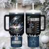 CIN Bengals Football x Bluey Custom Stanley Cup 40 oz 30 oz Tumbler With Handle CIN Bengals Football x Bluey Custom Stanley Cup 40 oz 30 oz Tumbler With Handle