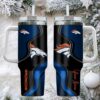 MIA Dolphins Football x Bad Bunny Custom Stanley Cup 40 oz Tumbler With Handle MIA Dolphins Football x Bad Bunny Custom Stanley Cup 40 oz Tumbler With Handle