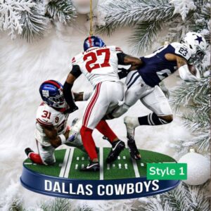 Dallas Cowboys DeMarvion Overshown Ornament