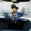 Doraemon in Baltimore Ravens Airplane Car Rearview Mirror Hanging Ornament Doraemon in Baltimore Ravens Airplane Car Rearview Mirror Hanging Ornament