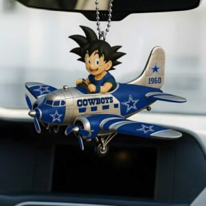 Dallas Cowboys & Dragon Ball Z Crossover Car Ornament