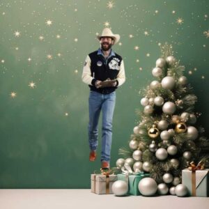 Dallas Cowboys Star Post Malone Keepsake Ornament