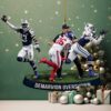 Arch Manning Texas Longhorns vs Texas A&M Aggies 2025 Score Ornament Arch Manning Texas Longhorns vs Texas A&M Aggies 2025 Score Ornament