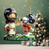 Georgia Bulldogs Grinch Santa Christmas Ornament Georgia Bulldogs Grinch Santa Christmas Ornament