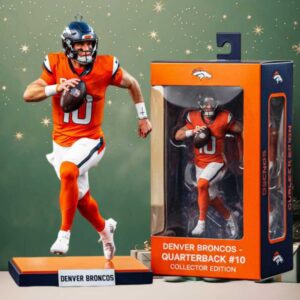 Denver Broncos Russell Wilson Collectible Action Figure Ornament
