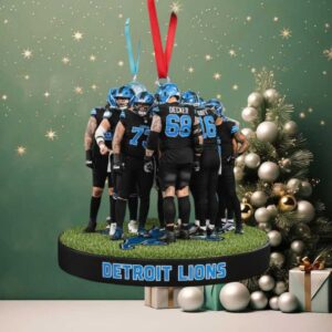 Detroit Lions Aidan Hutchinson McFarlane Gold Label Ornament