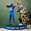 Green Bay Packers Josh Jacobs NFL Player Ornament Green Bay Packers Josh Jacobs NFL Player Ornament