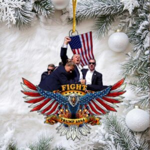 Donald Trump 2024 Christmas Ornament