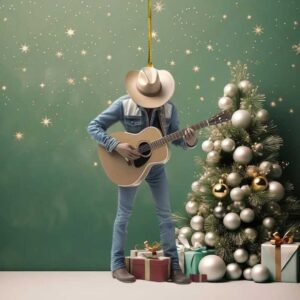 Dwight Yoakam Guitar Player Holiday Ornament Dwight Yoakam Guitar Player Holiday Ornament