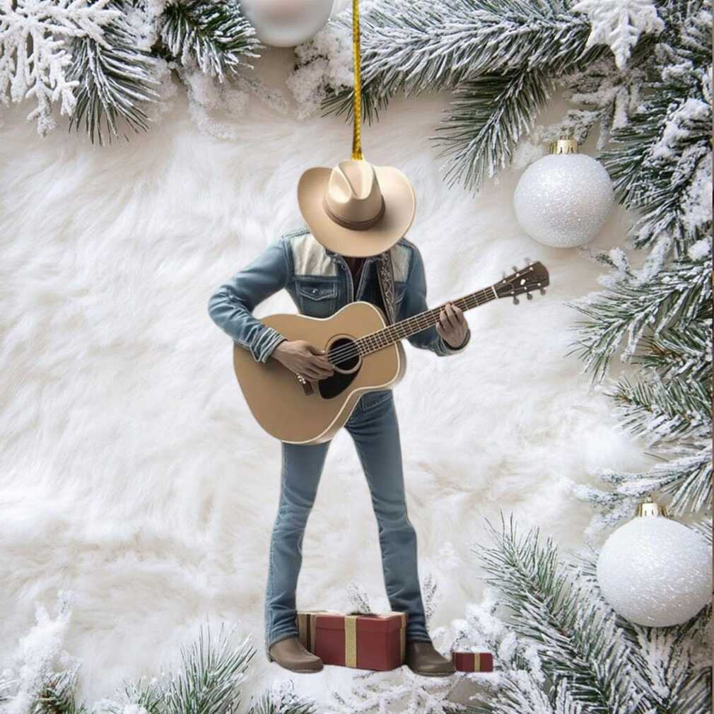 Dwight Yoakam Guitar Player Holiday Ornament Dwight Yoakam Guitar Player Holiday Ornament