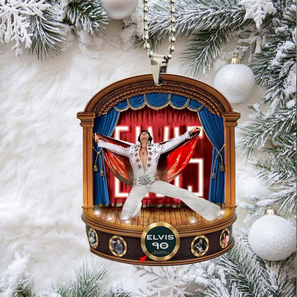 Elvis Presley 90th Birthday Celebration Ornament Elvis Presley 90th Birthday Celebration Ornament