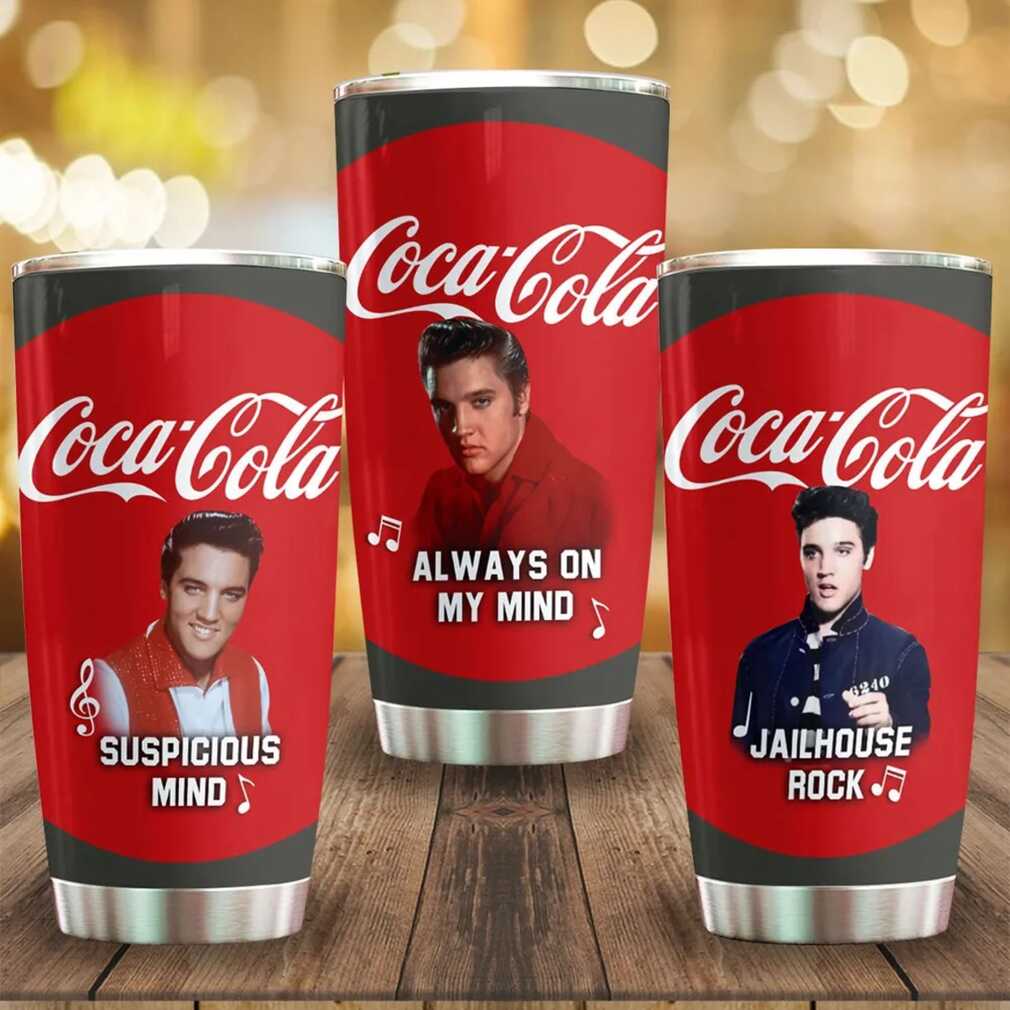 Elvis Presley Jailhouse Rock Always on My Mind Suspicious Mind Insulated Tumblers Elvis Presley Jailhouse Rock Always on My Mind Suspicious Mind Insulated Tumblers
