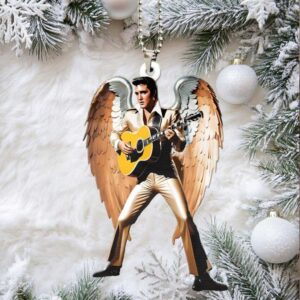 Elvis Presley Rock Angel Car Ornament