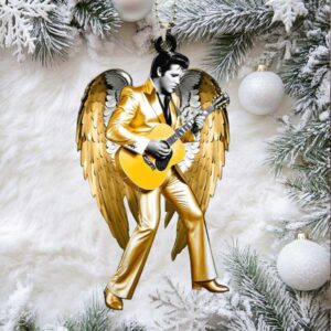 Elvis Presley Rock Angel Custom Acrylic Car Ornament