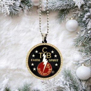 Elvis Presley TCB Faith Spirit Discipline Ornament