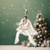 Elvis Presley Angel Wings Guitar Car & Christmas Ornament Elvis Presley Angel Wings Guitar Car & Christmas Ornament