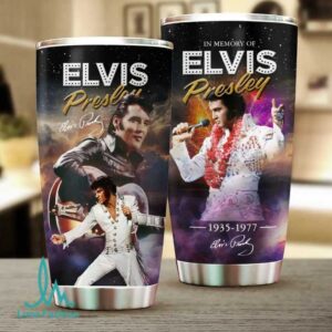 Elvis Presley The King of Rock and Roll Tumbler