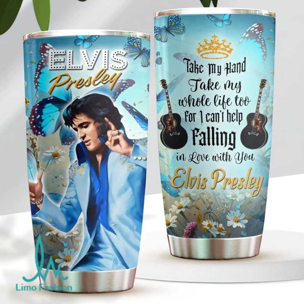 Elvis Presley The King of Rock 'n' Roll Tumbler Elvis Presley The King of Rock 'n' Roll Tumbler