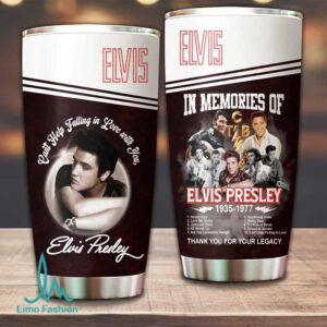 Elvis Presley When things go wrong Don't go with them Tumbler