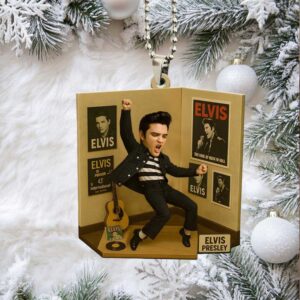 Elvis in Person at the International Hotel Memorabilia Ornament