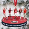 Chiefs Kingdom Christmas Ornament Kelce & Reid Inspiration Chiefs Kingdom Christmas Ornament Kelce & Reid Inspiration