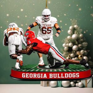 Georgia Bulldogs vs. Texas Longhorns 2024 Matchup Ornament