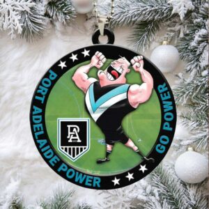 Go Power Port Adelaide Supporter Ornament