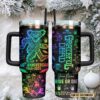 Alice Cooper 40oz Black Gold Tumbler with Handle and Straw, Stainless Steel Insulated Rock Band Travel Mug Alice Cooper 40oz Black Gold Tumbler with Handle and Straw, Stainless Steel Insulated Rock Band Travel Mug