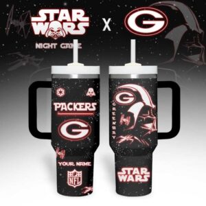 Green Bay Packers NFL x Star Wars Tumbler With Handle