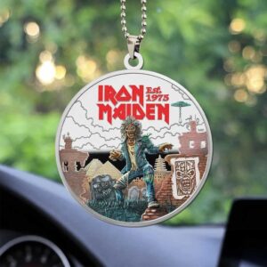 Heavy Metal Iron Maiden Eddie The Head Collectible Ornament