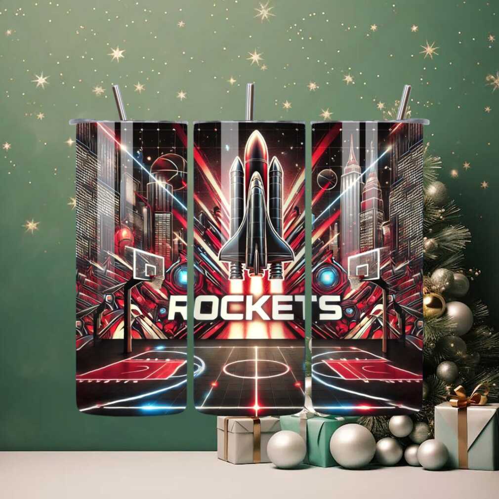 Houston Rockets Basketball Tumbler Houston Rockets Basketball Tumbler