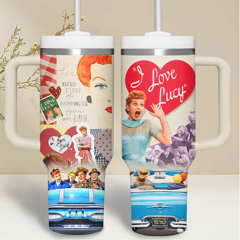 I Love Lucy Show Sublimated 40oz Quencher Tumbler I Love Lucy Show Sublimated 40oz Quencher Tumbler