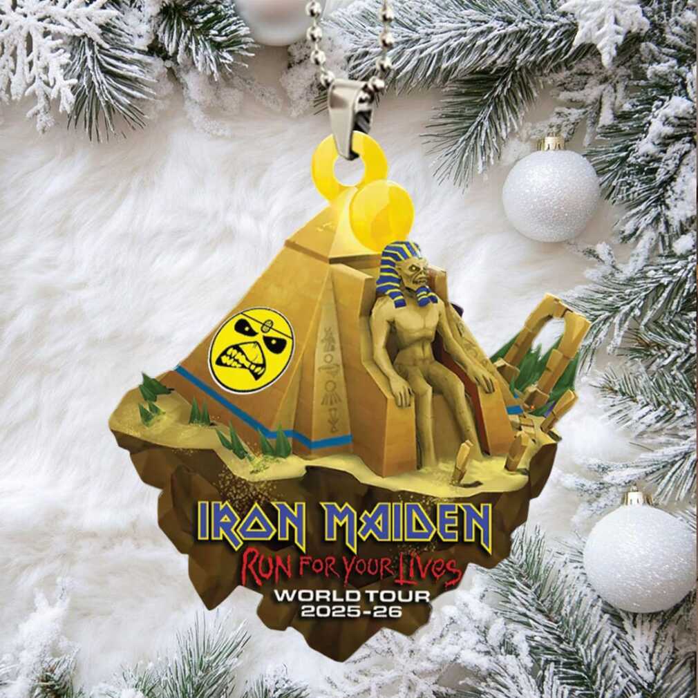 Iron Maiden Car Ornament featuring Pharaoh Eddie Iron Maiden Car Ornament featuring Pharaoh Eddie
