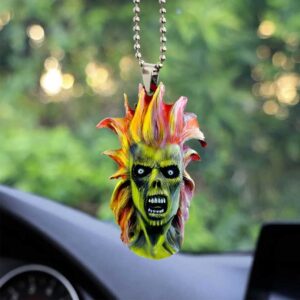 Iron Maiden Killers Eddie Car Ornament Hanger Iron Maiden Killers Eddie Car Ornament Hanger